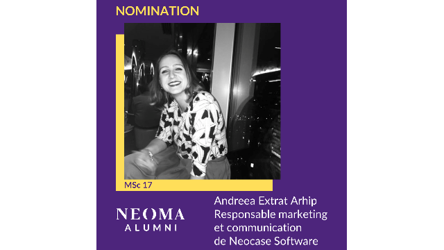Andreea Extrat Arhip a été nommée responsable marketing et communication de Neocase Software