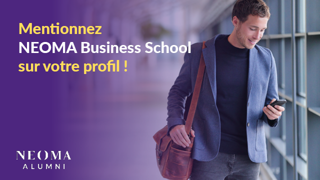 Plus que jamais affirmez votre appartenance à NEOMA sur les réseaux sociaux !