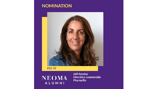 Jaël Azoulay est nommée Directrice Commercial chez Pharmaflix