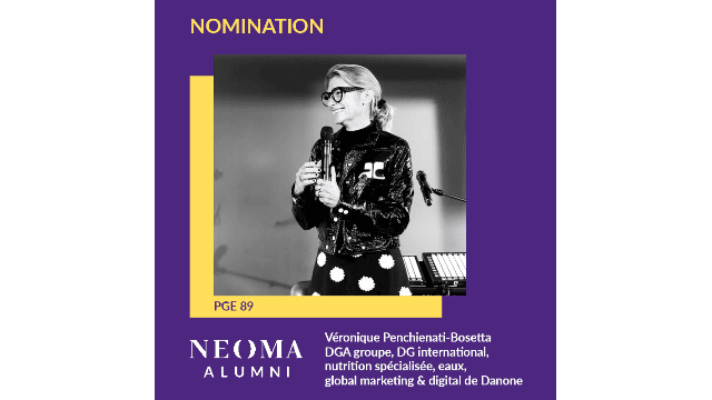 Véronique Penchienati-Bosetta est nommée DGA groupe de Danone