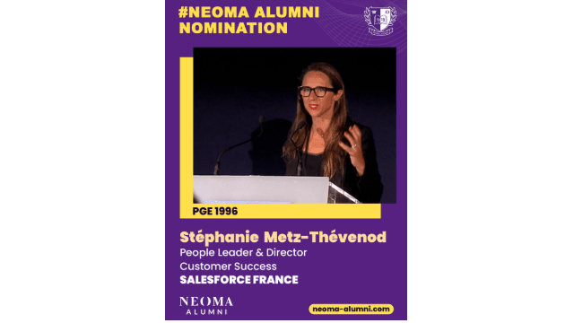 Stéphanie Metz-Thévenod est nommée People Leader & Director Customer Success de Salesforce France