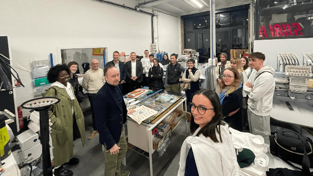 Visite exclusive de l'atelier de broderie "Sublim Brodeur" à Reims