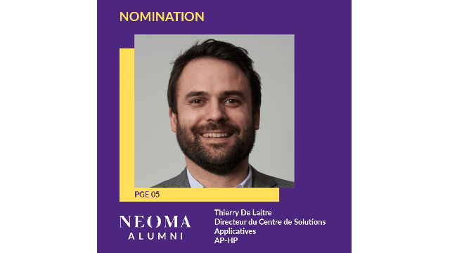 Thierry De Laitre est nommé Directeur du Centre de Solutions Applicatives de AP-HP