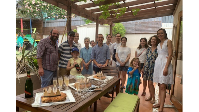 Coastal walk & Galette des Rois pour la tribu Australie