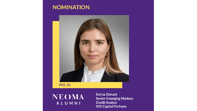 Emma Otmani est nommé  Senior Emerging Markets Credit Analyst de  IVO Capital Partners