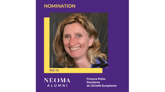 Florence Potier est promue présidente de L'Echelle Européenne