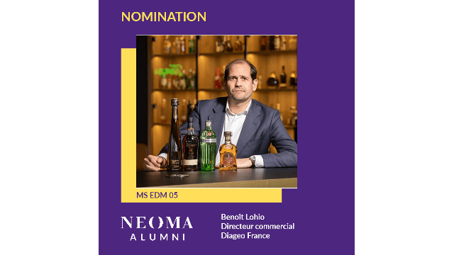 Benoît Lohio est nommé Directeur commercial de Diageo France
