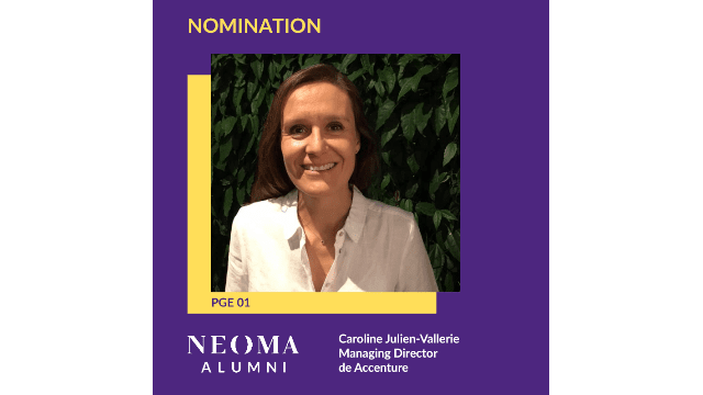 Caroline Julien-Vallerie est promue Managing Director de Accenture