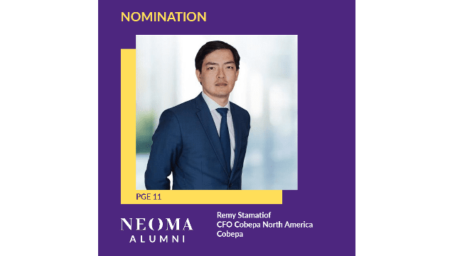 Remy Stamatiof  est nommé CFO Cobepa North America de Cobepa