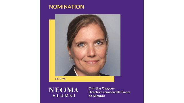 Christine Ouayoun est nommée directrice commerciale France de Kiloutou