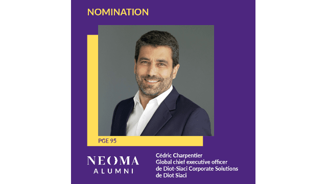 Cédric Charpentier est promu global chief executive officer de Diot-Siaci Corporate Solutions de Diot Siaci