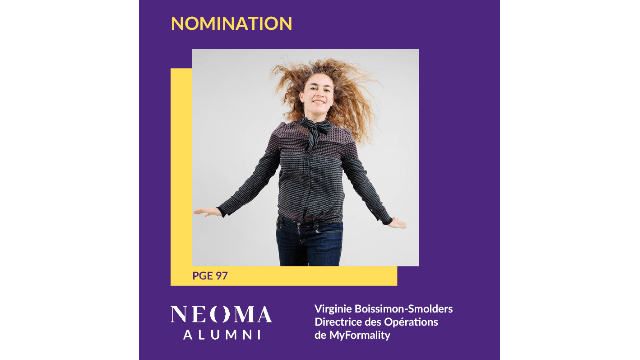 Virginie Boissimon-Smolders est nommée  Directrice des Opérations de MyFormality