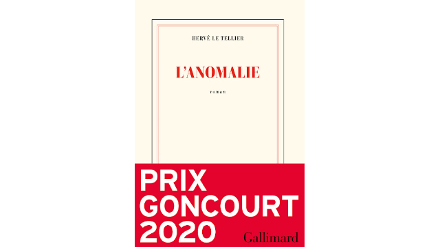 L’Anomalie de Hervé Le Tellier, aux Éditions Gallimard