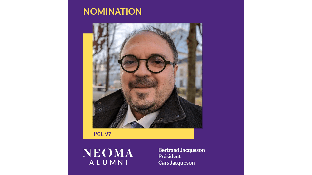 Bertrand Jacqueson est nommé Président de Cars Jacqueson, à ce poste depuis janvier 2024