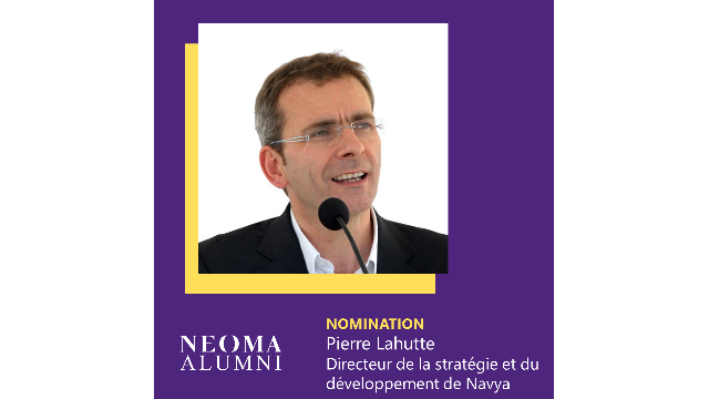 Pierre Lahutte est nommé Directeur de la stratégie et du développement de Navya