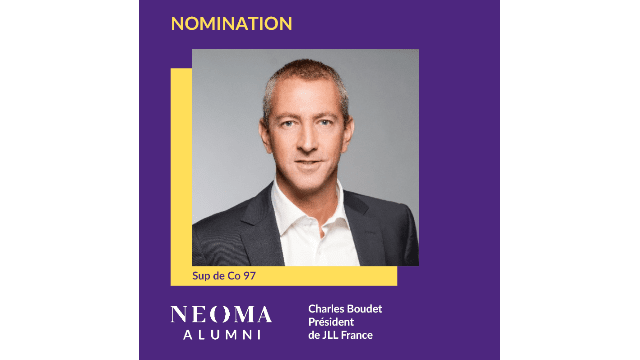 Charles Boudet est promu président de JLL France