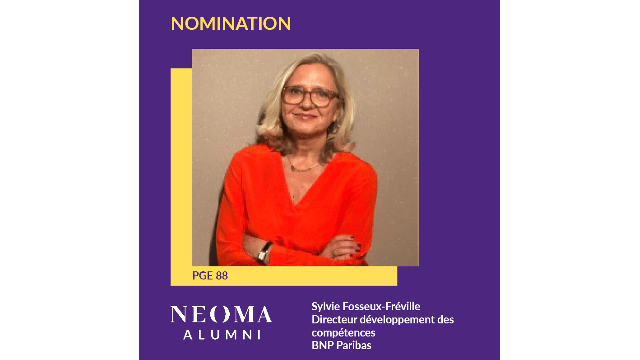 Sylvie Fosseux-Fréville est nommé Directeur développement des compétences de BNP Paribas