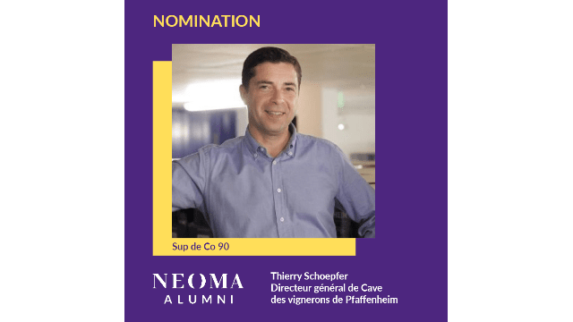 Thierry Schoepfer est nommé directeur général de Cave des vignerons de Pfaffenheim