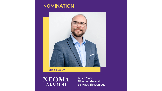 Julien Marie est nommé Directeur Général de Matra Electronique