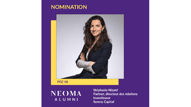 Stéphanie Nizard est nommé Partner, directeur des relations investisseurs de Serena Capital