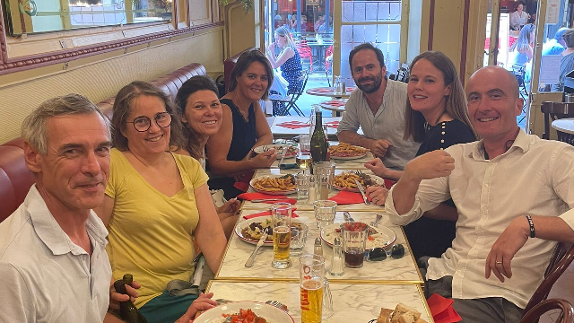 Déjeuner mensuel au Bouillon Maurice de Lyon