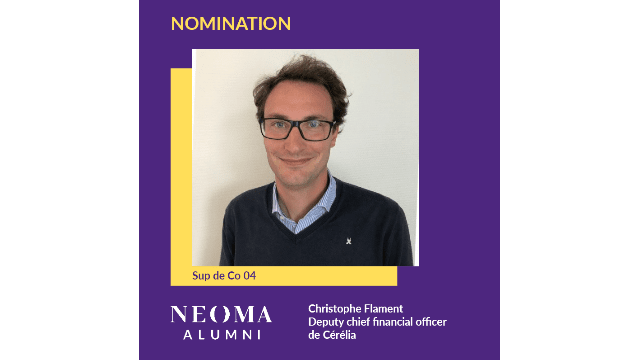Christophe Flament est promu deputy chief financial officer de Cérélia
