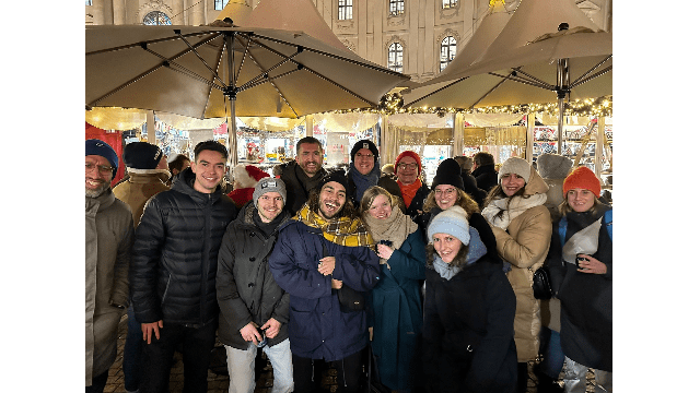 Rencontre réseau de fin d'année au Marché de Noël du Staatsoper à Berlin