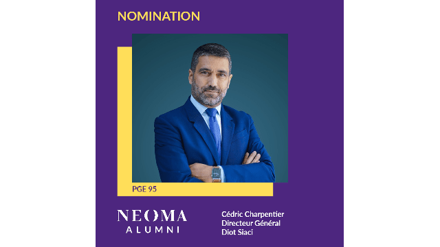 Cédric Charpentier est promu directeur général de Diot Siaci