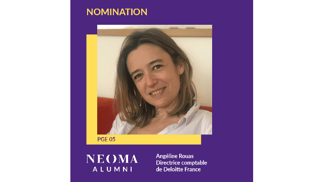 Angéline Rouas est promue directrice comptable de Deloitte France