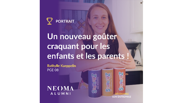 Bathylle Kaeppelin révolutionne le goûter des enfants avec ScrunchiZ !