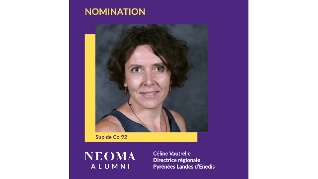 Céline Vautrelle est promue directrice régionale Pyrénées Landes d'Enedis