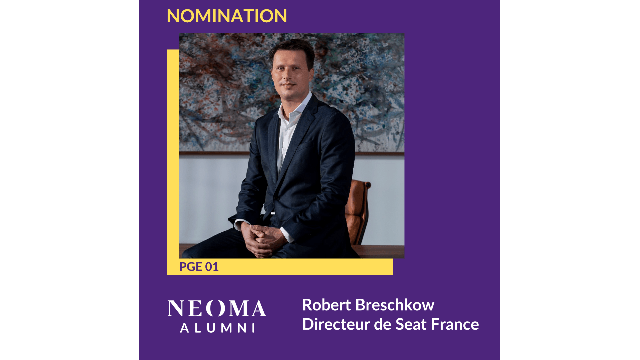 Robert Breschkow est promu directeur de Seat France