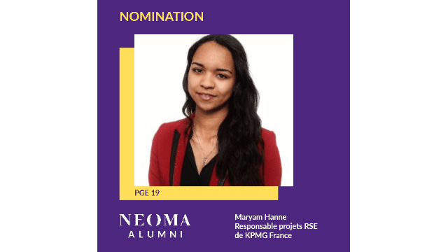 Maryam Hanne est promue responsable projets RSE de KPMG France