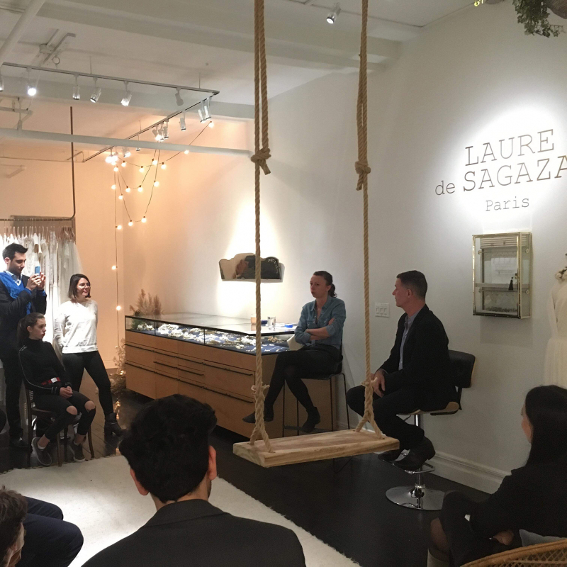 The reality beyond the "French charm" in Laure de Sagazan's New York workshop on October 25th