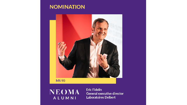 Eric Fidelin est nommé General executive director de Laboratoires Delbert