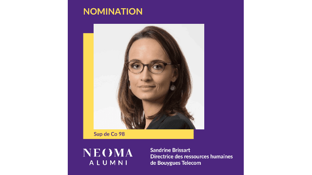 Sandrine Brissart est promue directrice des ressources humaines de Bouygues Telecom