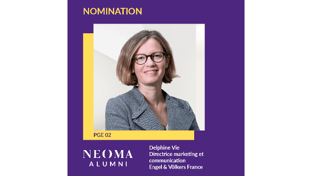 Delphine Vié  Directrice marketing et communication chez Engel & Völkers France