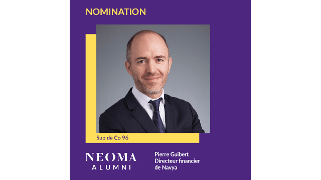 Pierre Guibert est nommé directeur financier de Navya