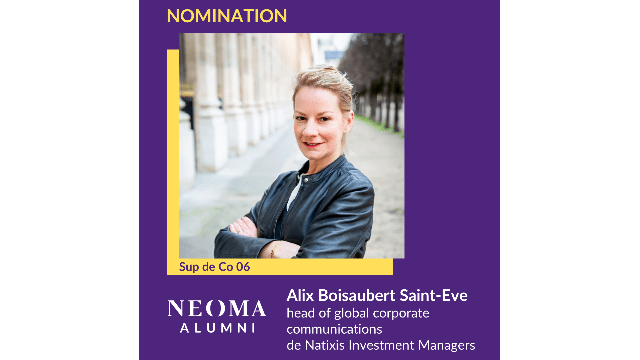 Alix Boisaubert Saint-Eve a été promue head of global corporate communications de Natixis Investment Managers