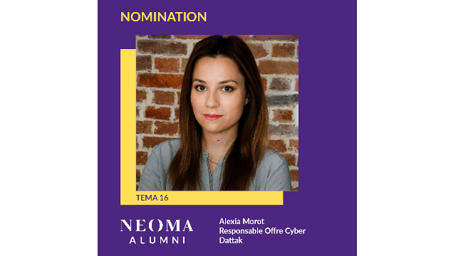 Alexia Morot est nommée responsable offre cyber de Dattak