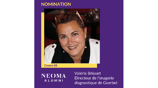 Valérie Brissart est promue directeur de l'imagerie diagnostique de Guerbet