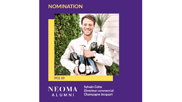 Sylvain Cotte est nommé Directeur commercial de Champagne Jacquart