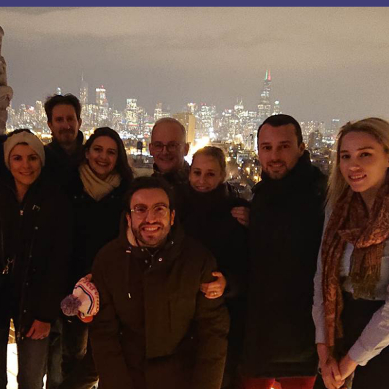 A look back at the Christmas drinks on December 12th in Chicago 