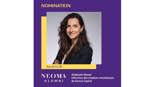 Stéphanie Nizard est nommée directrice des relations investisseurs de Serena Capital