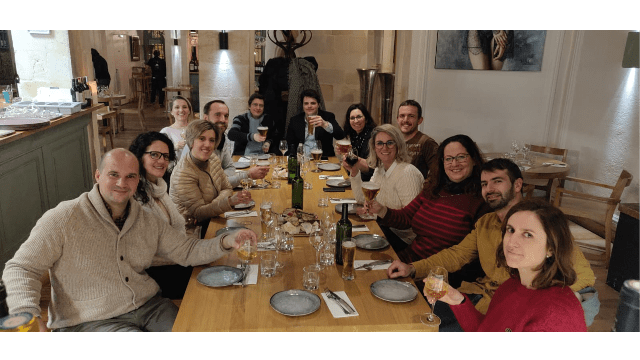 Dîner réseau de nouvelle année au Comptoir d'Etienne à Bordeaux
