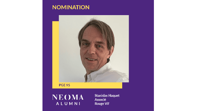 Stanislas Haquet est promu associé de Rouge Vif