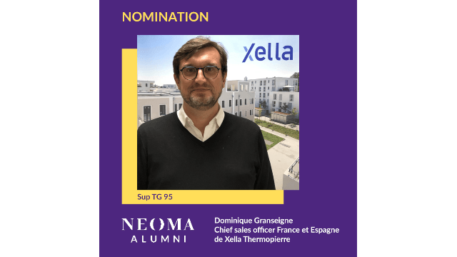 Dominique Granseigne est promu chief sales officer France et Espagne de Xella Thermopierre