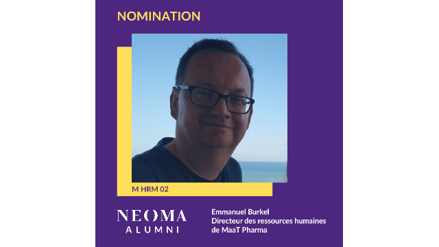 Emmanuel Burkel est nommé directeur des ressources humaines de MaaT Pharma