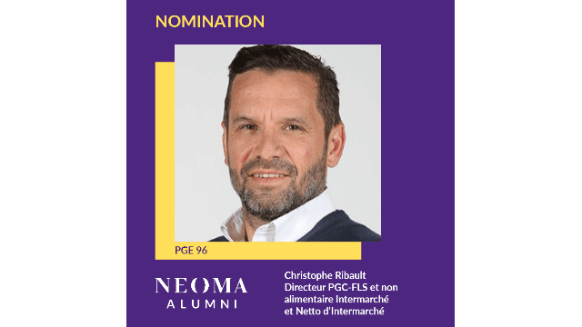 Christophe Ribault est nommé directeur PGC-FLS et non alimentaire Intermarché et Netto d'Intermarché