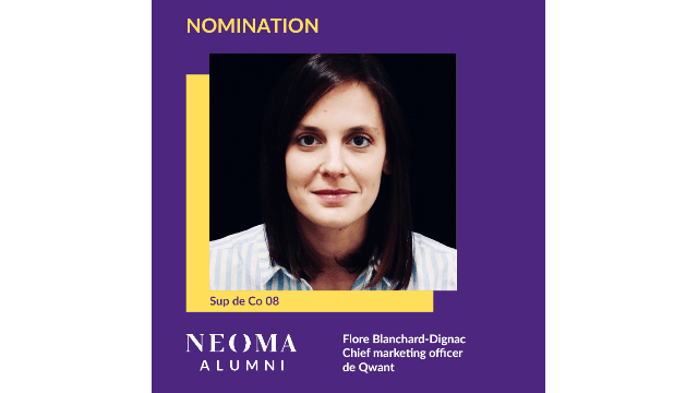Flore Blanchard-Dignac est nommée chief marketing officer de Qwant